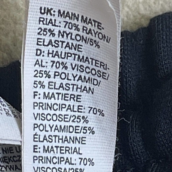 Adidas Cropped Training Jogger Sweatpants Mens M Black Elastic Waist Tapered - Picture 11 of 15